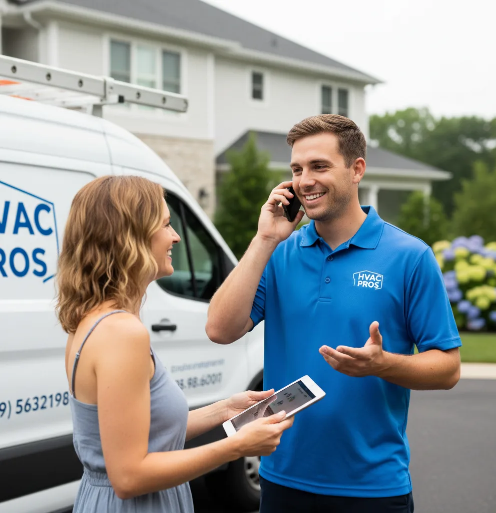 Cobra HVAC customer support in Ostrander